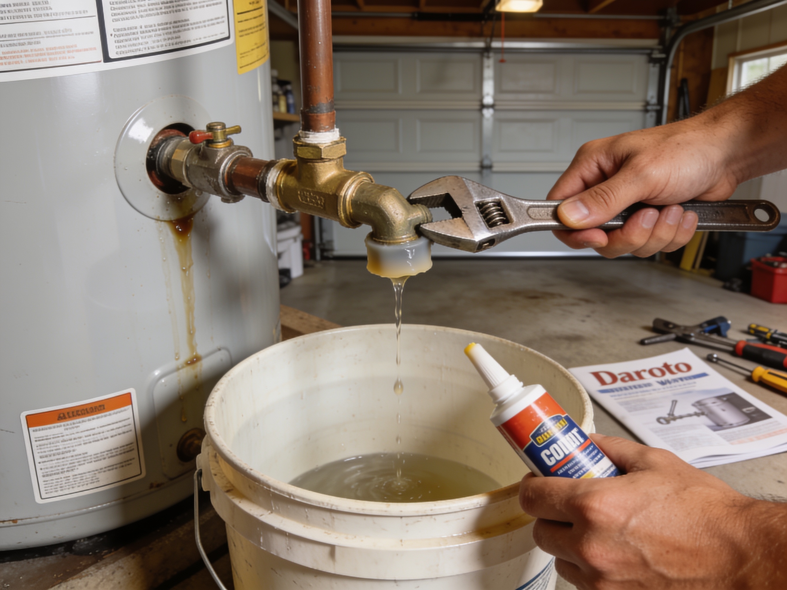 Step-by-Step Guide to Temporarily Stopping a Water Heater Leak