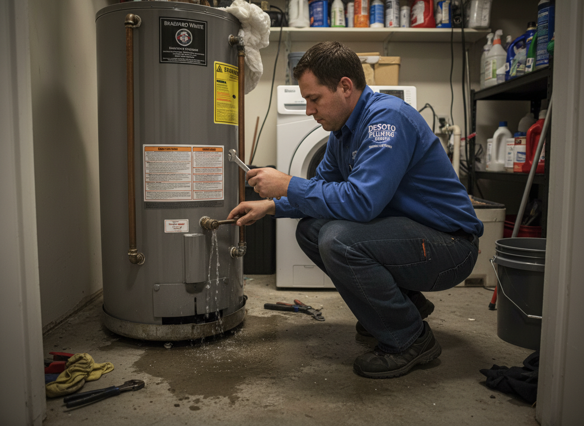 Water Heater Leak Repair in Glenn Heights TX