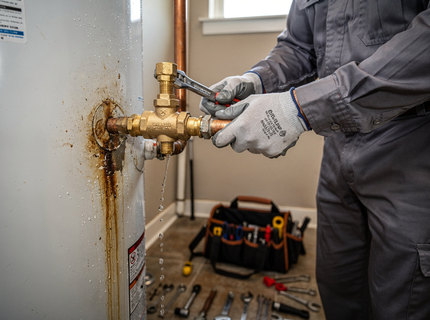 Water Heater Leak Repair in Midlothian TX, TX 76065